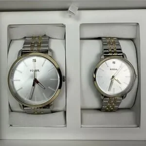 Fossil | Accessories | Nwt Fossil His Her Couple Set Diamond  display picture 2